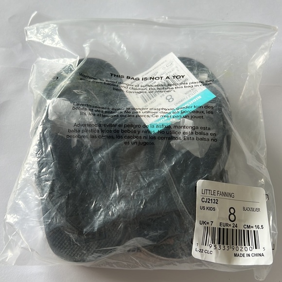 REEF LITTLE FANNING SANDALS SIZE 8 - Picture 6 of 6